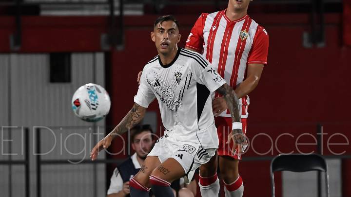 Jefté habla de su sequía goleadora en el Albacete