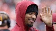 Commanders QB Jayden Daniels insists all is well with knee injury