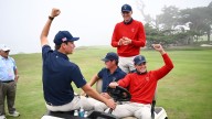 Americans roll in sunshine and fog to win the Walker Cup for 5th straight time