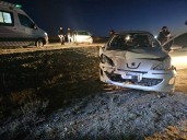 Colisión entre dos vehículos dejó lesionados en Avenida San Martín
