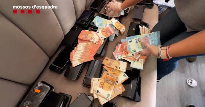 Los Mossos incautan más de mil móviles robados que iban a ser llevados a Marruecos