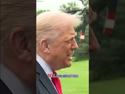 Trump SCOLDS reporter: 'You set a very bad tone!' #trump #foxnews #shorts #news #politics
