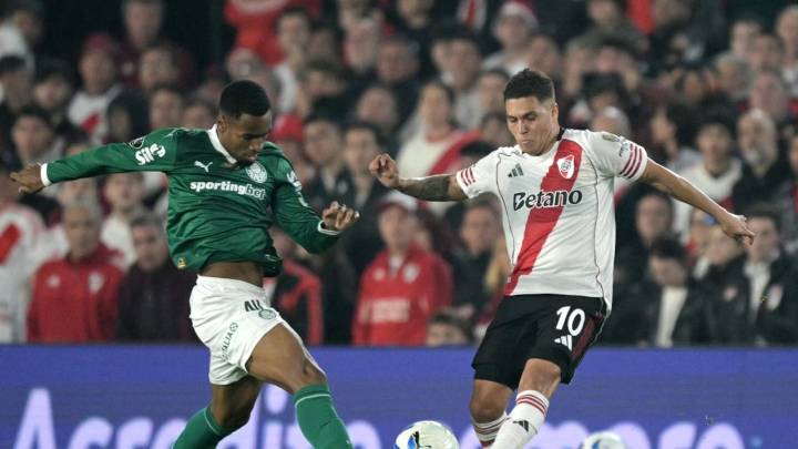 Copa Libertadores: ¿podrá el River Plate de Juanfer y Borja romper la ventaja del Palmeiras en Sao Paulo?