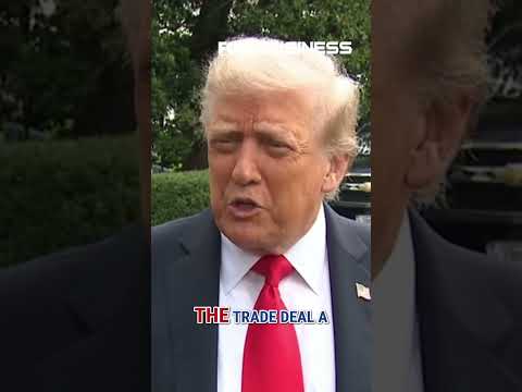 Trade deal twist: Trump takes new Europe position #shorts