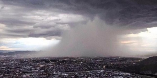Lluvias fuertes y ráfagas de viento en gran parte del estado