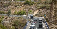 Fotos: así ha ido el primer día de cortes en la autovía A