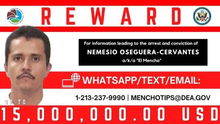 “El Mencho” es ahora el narcotraficante más poderoso del mundo, según WSJ