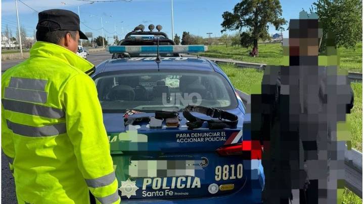 Rosario: detienen a un hombre disfrazado de agente de seguridad pública
