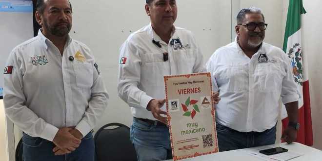 Presentan estrategia local Viernes Muy Mexicano