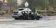 One injured in south Las Vegas Valley crash