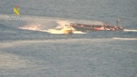 Arrestado el patrón de una patera que iba a Melilla tras embestir a la Guardia Civil