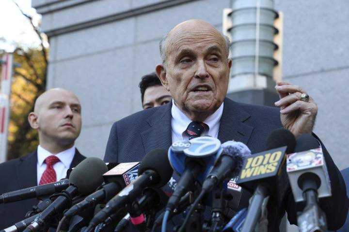 Rudy Giuliani injured but recovering after car accident in New Hampshire