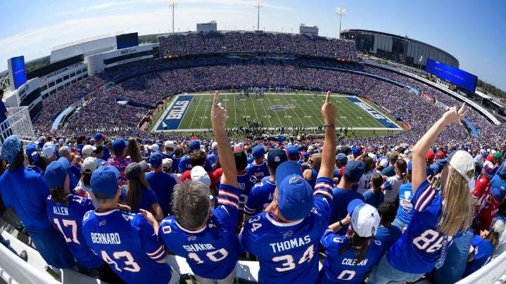 Bills fans celebrate early, then enjoy another home victory