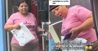 Mujer pidió ayuda a su sobrina para cargar 'enorme' pedido de Temu, pero solo llegó una bolsita