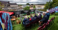 Woman turns her pub garden into a magnificent mini