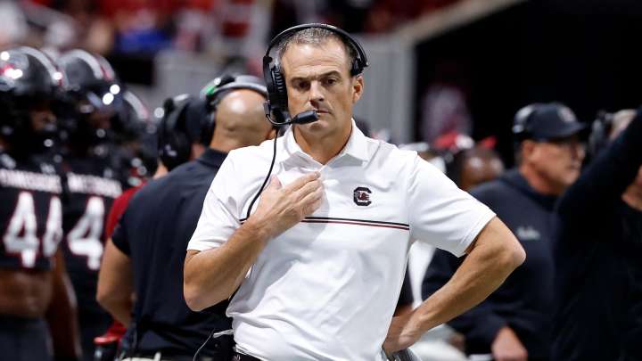 Shane Beamer blasts 'conspiracy theory' about LaNorris Sellers running less