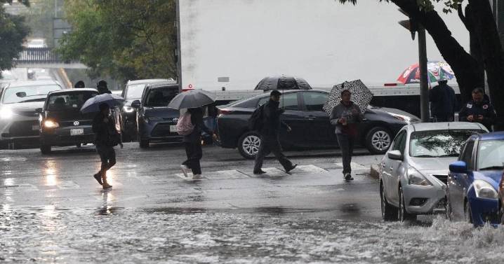 Lluvias de ayer en CDMX dejaron 44 encharcamientos, 34 árboles caídos y deslizamientos