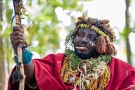 ‘African tribe’ camping in Scottish woodland ignore second eviction notice
