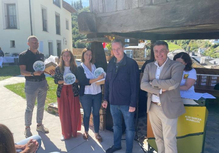 Cómo es la barrera antiargayos que protegerá Genestoso tras el incendio de sus bosques