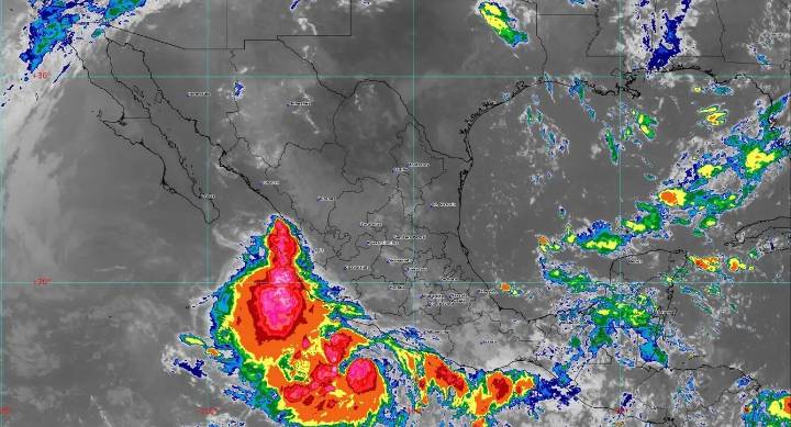 Tormenta tropical Narda continúa intensificándose; prevén lluvias intensas en estos estados