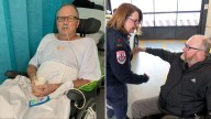 Motorcyclist reunites with paramedics who saved his life after horror crash