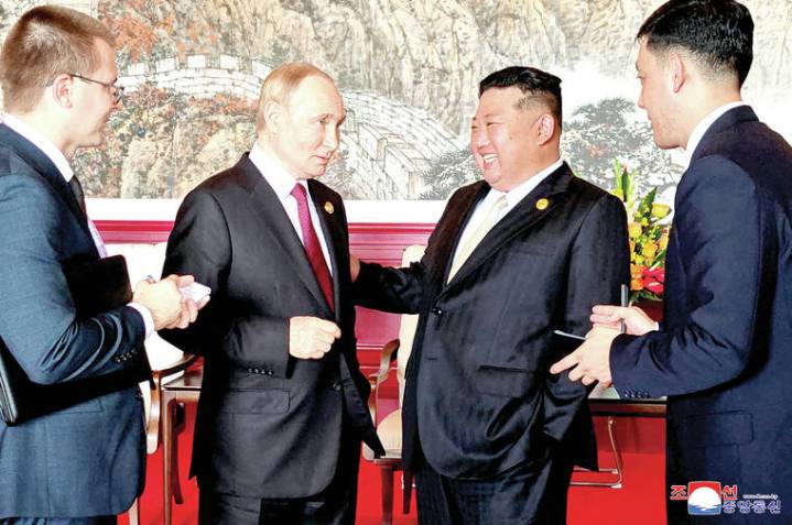 Kim promises to help Russia with ‘everything’ as Putin thanks North Korea for war aid