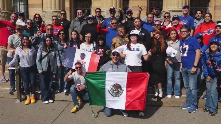 44 Mexican Bills fans travel 2,000 miles for home opener