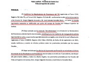 Presidente del STJ reafirma competencias exclusivas y dice que decir "Ad Referendum" fue un "error material"