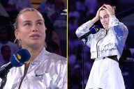 'I'm not done' - Aryna Sabalenka awkwardly stops US Open victory speech to apologise to boyfriend