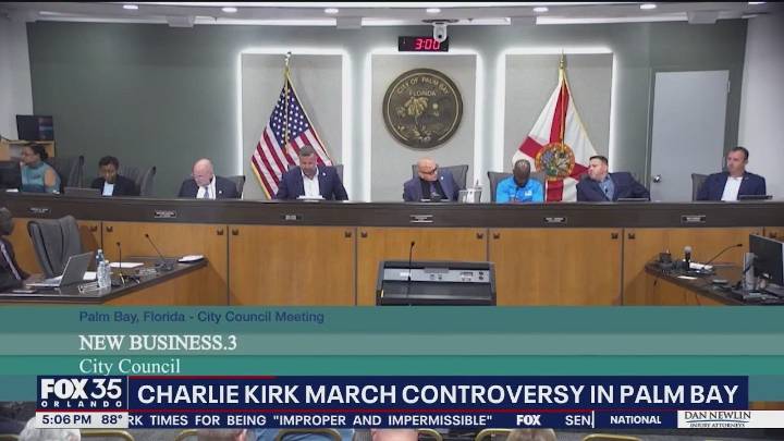 Charlie Kirk-inspired march in Palm Bay planned for Saturday