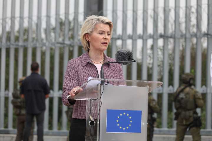Intervinieron GPS del avión de la presidenta de la Comisión Europea; sospechan de Rusia