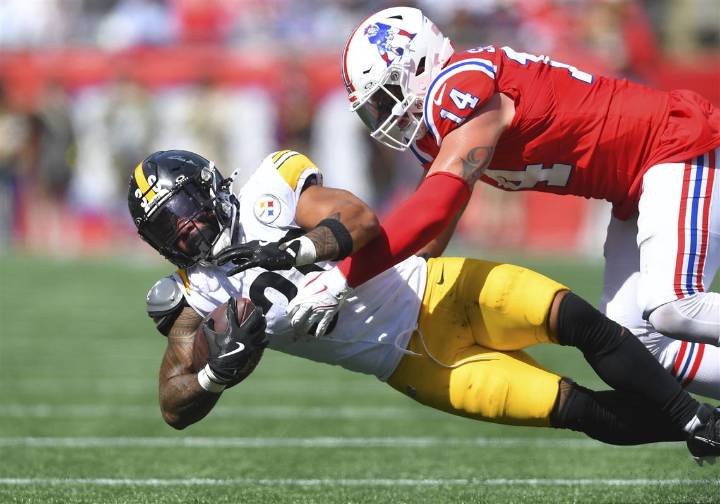 Steelers RB Jaylen Warren, CB Joey Porter Jr. out in Dublin