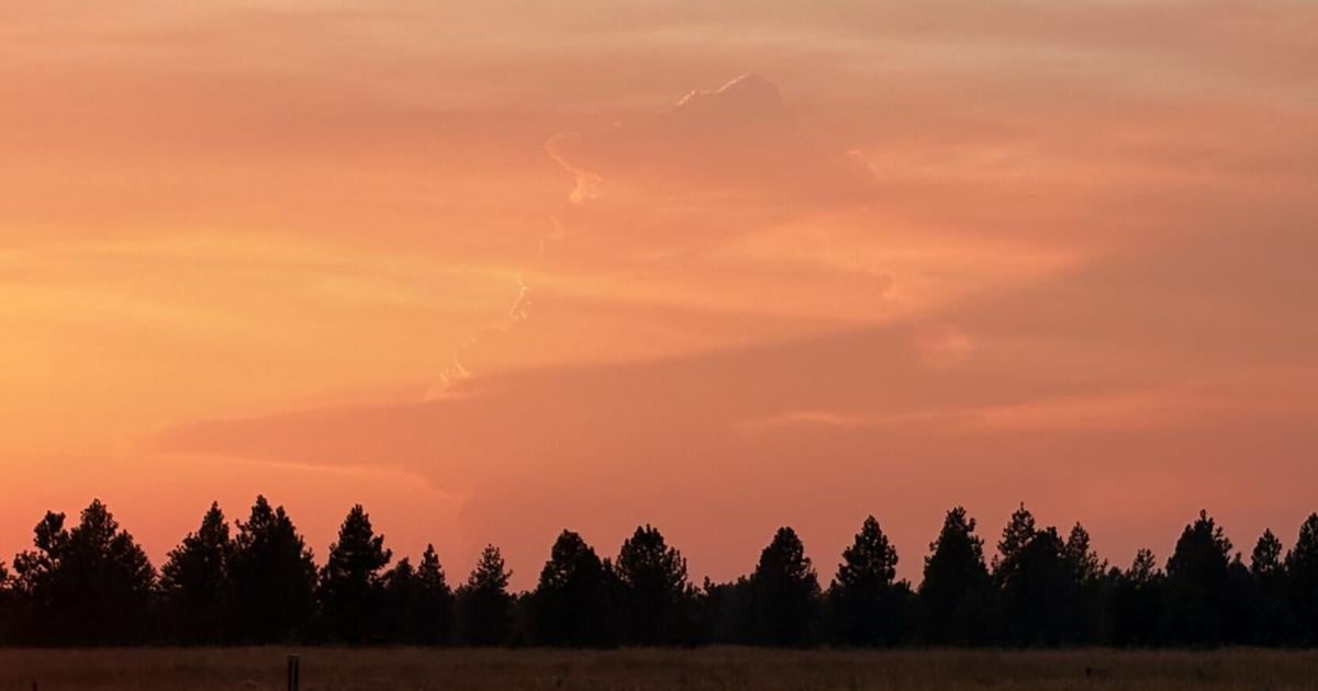 Washington wildfire creates towering "pyrocumulus" clouds over the Inland Northwest