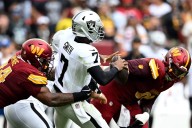 Raiders struggle in every phase of lopsided loss: 'We were no good today'