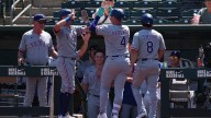 Pederson and Jung hit HRs, deGrom has 6 Ks as Rangers beat A's 9