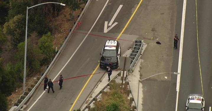 San Francisco police officer shoots man with "edged weapon" along Highway 101