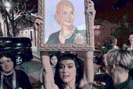 Katy Perry llegó a Argentina y se mostró con un cuadro de Evita