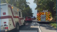 Jones County house engulfed by flames, fire department fighting the fire, chief says