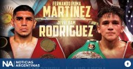 "Puma" Martínez, sobre su pelea ante Jesse Rodríguez: "Voy a noquearlo en séptimo round"