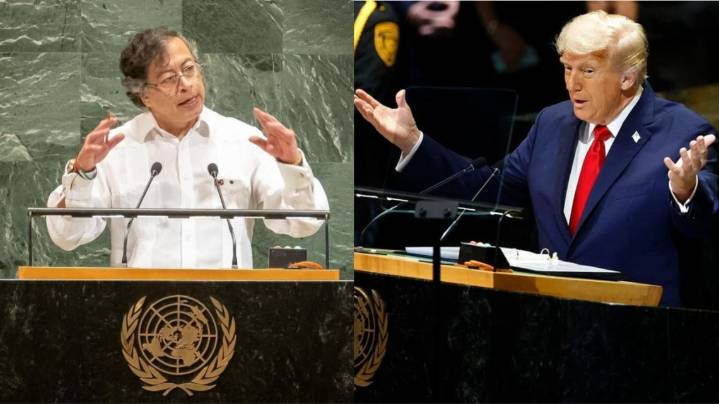 Petro pidió ante la ONU abrir un "proceso penal" contra Trump por los ataques en el Caribe