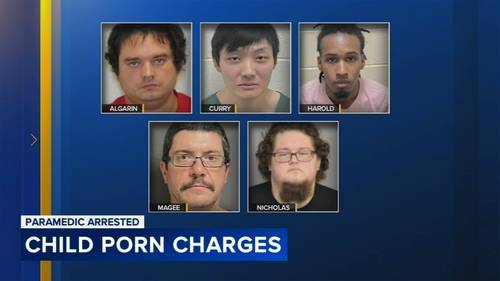 5 New Jersey men, including paramedic, arrested in connection with child sex abuse material