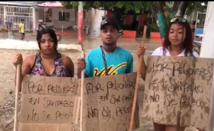 “No se puede pelear”: Jóvenes del barrio San Pablo se disculpan por ocasionar riña en Santa Marta