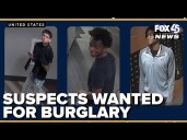 Police seek to identify four burglary suspects in Towson
