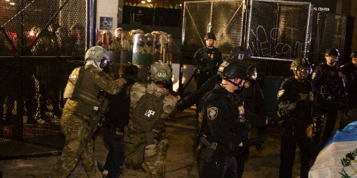 According to the Trump Administration, Video Recording Law Enforcement Is “Violence”