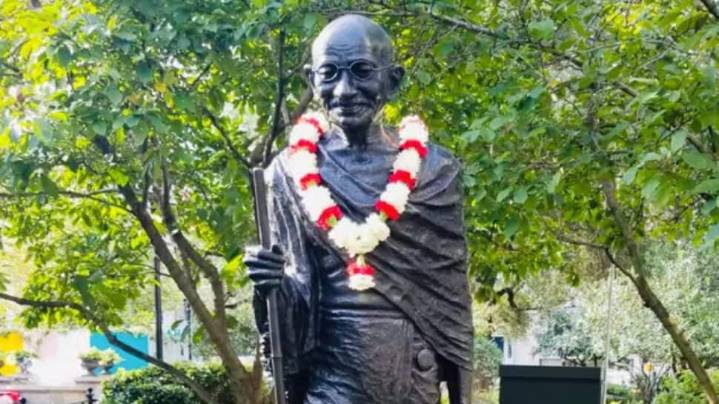 London Turns Violent?: Gandhi Statue Vandalised Days Before International Day Of Nonviolence, India Demands Immediate Action