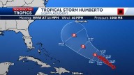 Tracking Humberto: The latest maps, models and paths