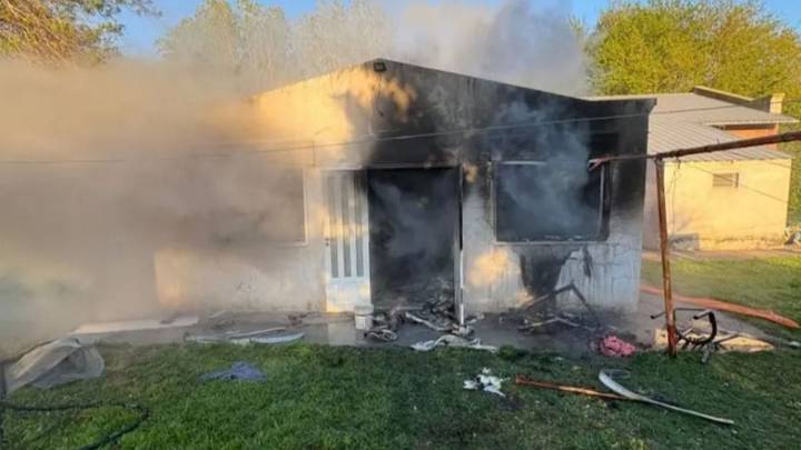 Ya son 4 las víctimas fatales del incendio de un geriátrico en Junin