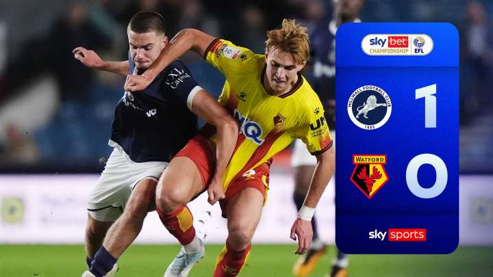 Millwall 1-0 Watford | Championship highlights