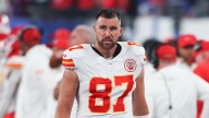 Travis Kelce downplays heated sideline exchange with Andy Reid