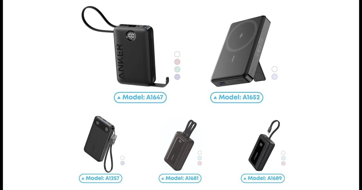 Anker power banks recalled due to fire, burn risk